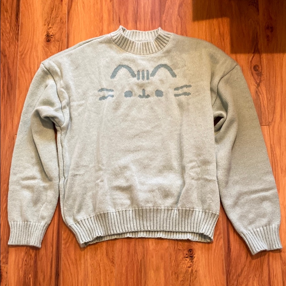 Women’s Pusheen SeaFoam Green Oversized Sweater